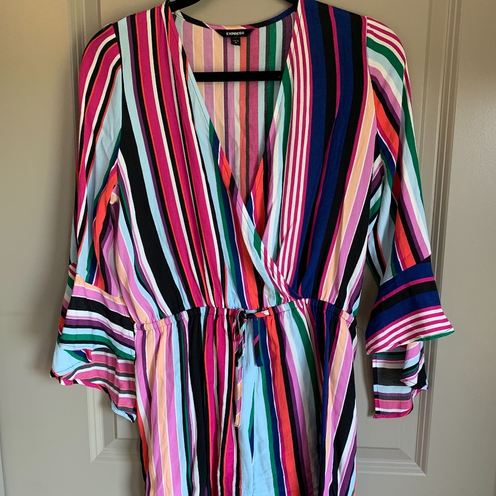 Express Multi-Colored Romper Size M